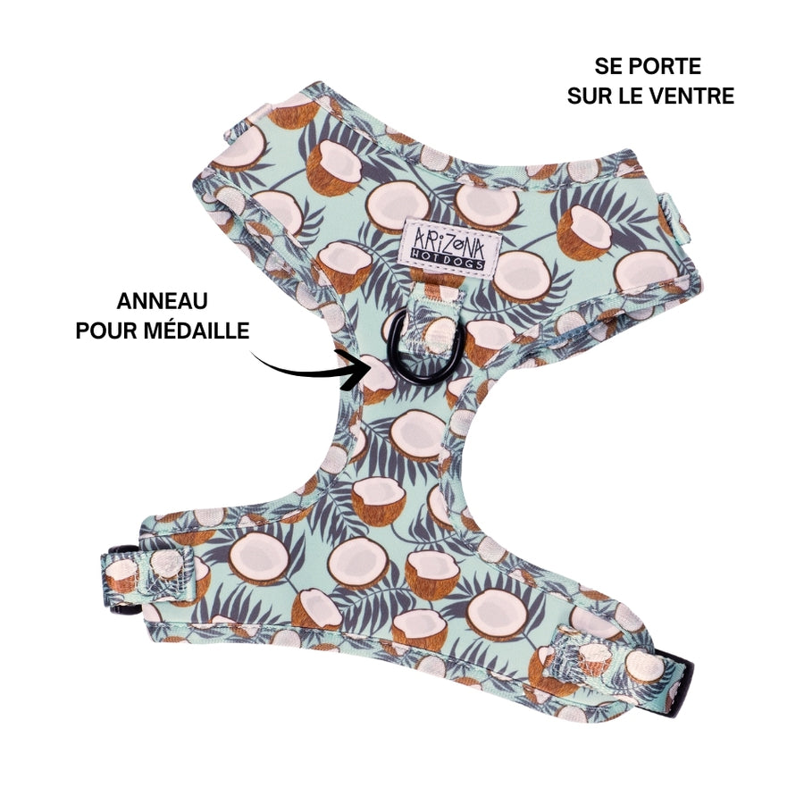 Harnais pour chien en H - Coconut
