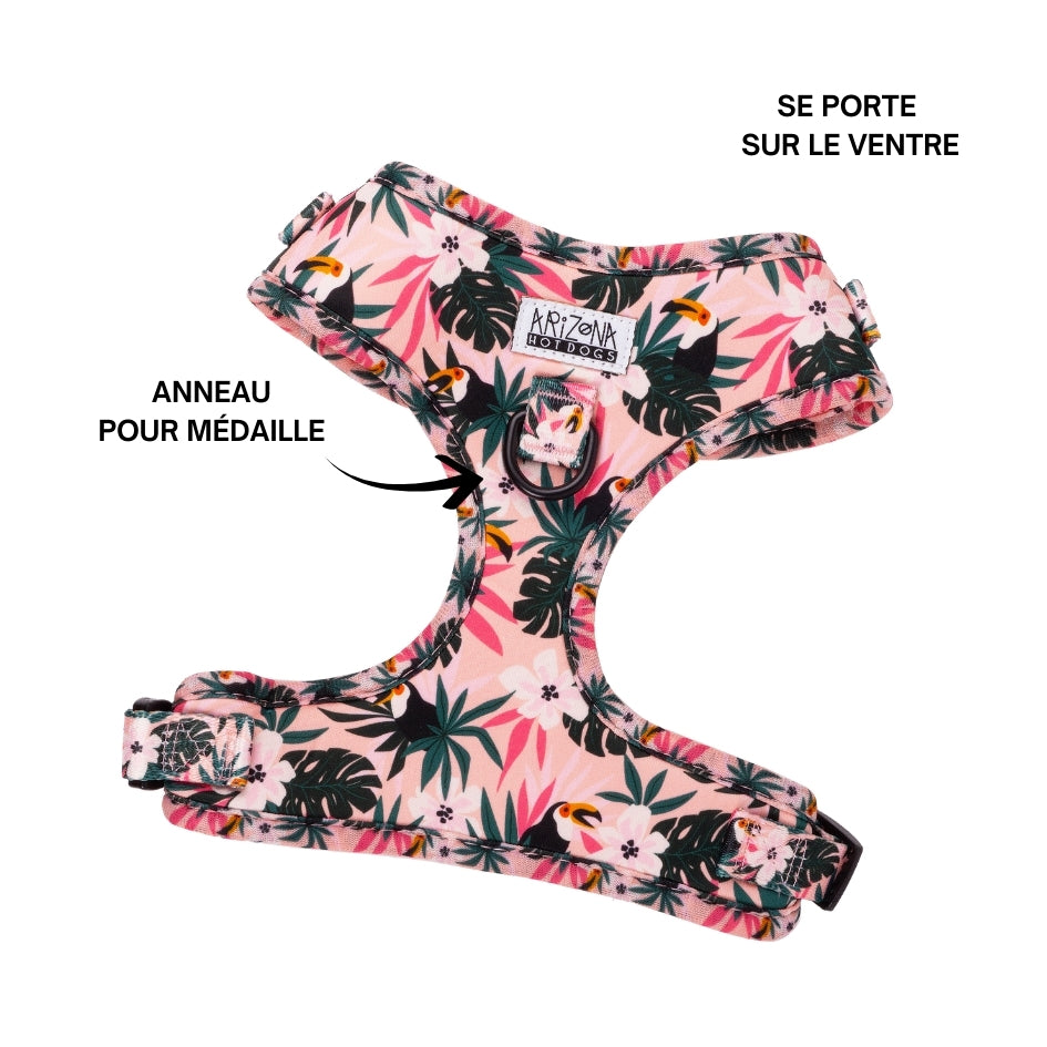 Harnais pour chien en H - Tropicool