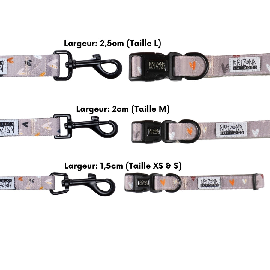 Collier Nylon pour chien - Sweet Love