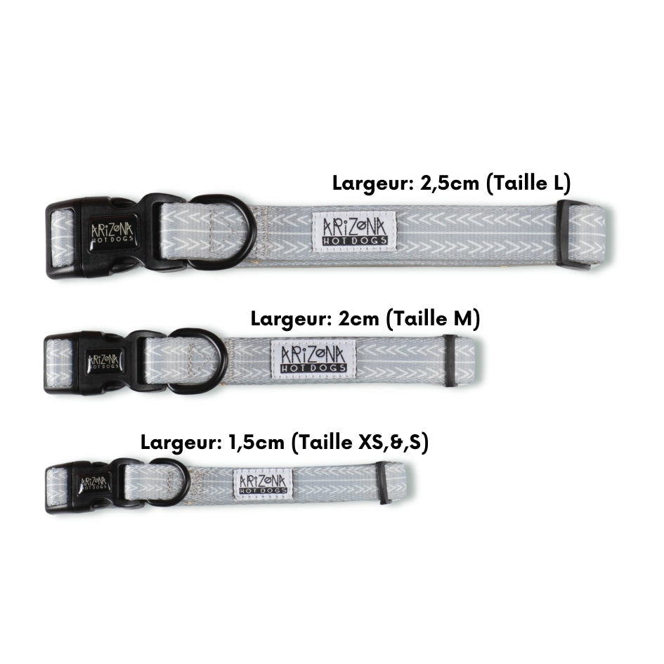 Collier Nylon pour chien - Réglisse