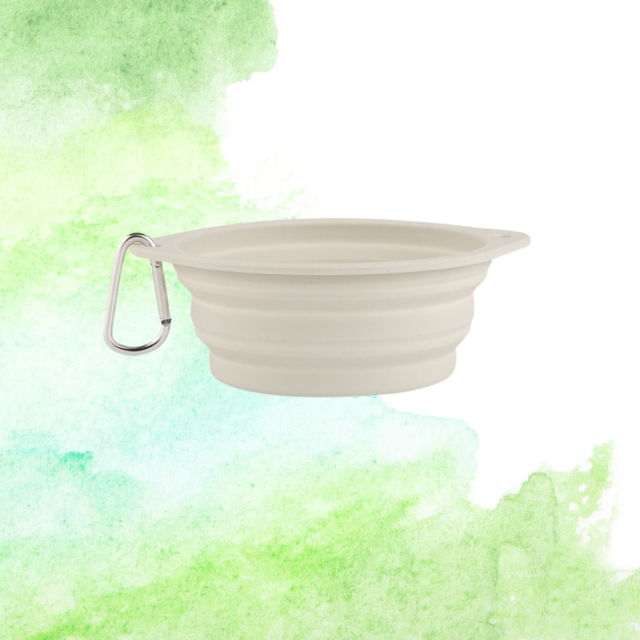 Gamelle Pliable Silicone Grise