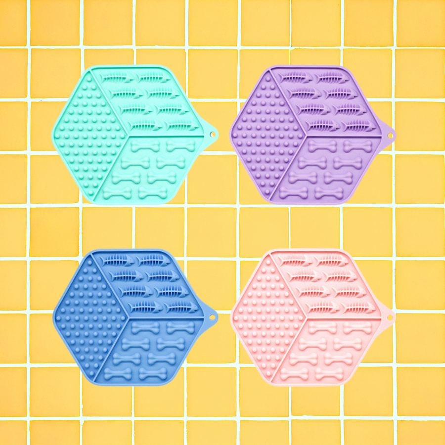 Tapis de Lèche Délice Turquoise