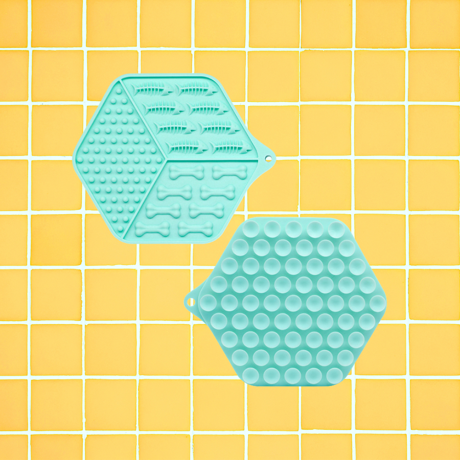 Tapis de Lèche Délice Turquoise