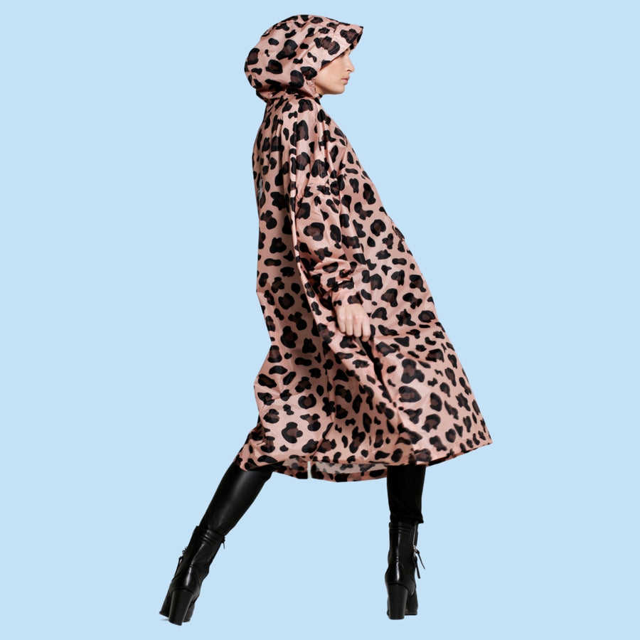 Poncho de Pluie Léopard pour Humain