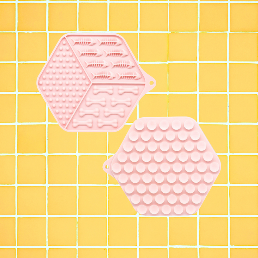 Tapis de Lèche Délice Rose