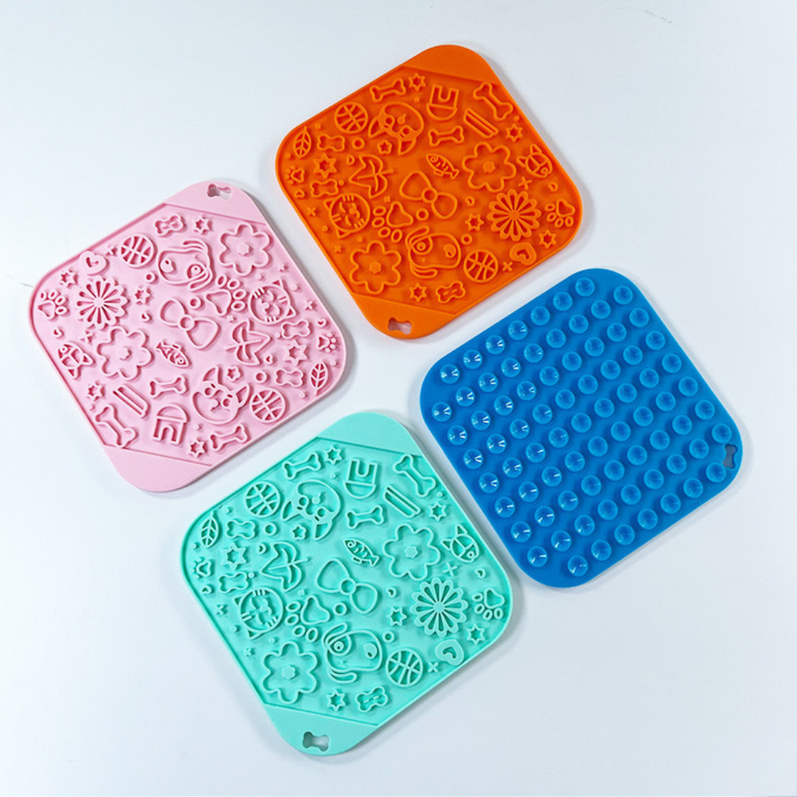 Tapis de Léchage Wouf Orange