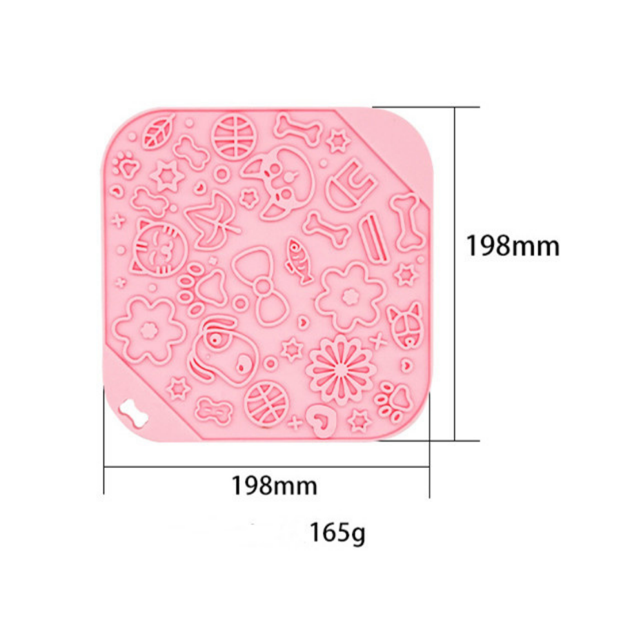 Tapis de Léchage Wouf Orange