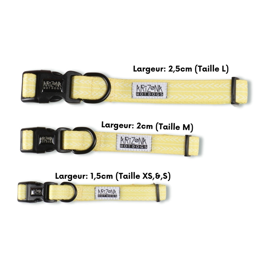 Collier Nylon pour chien - Lemon
