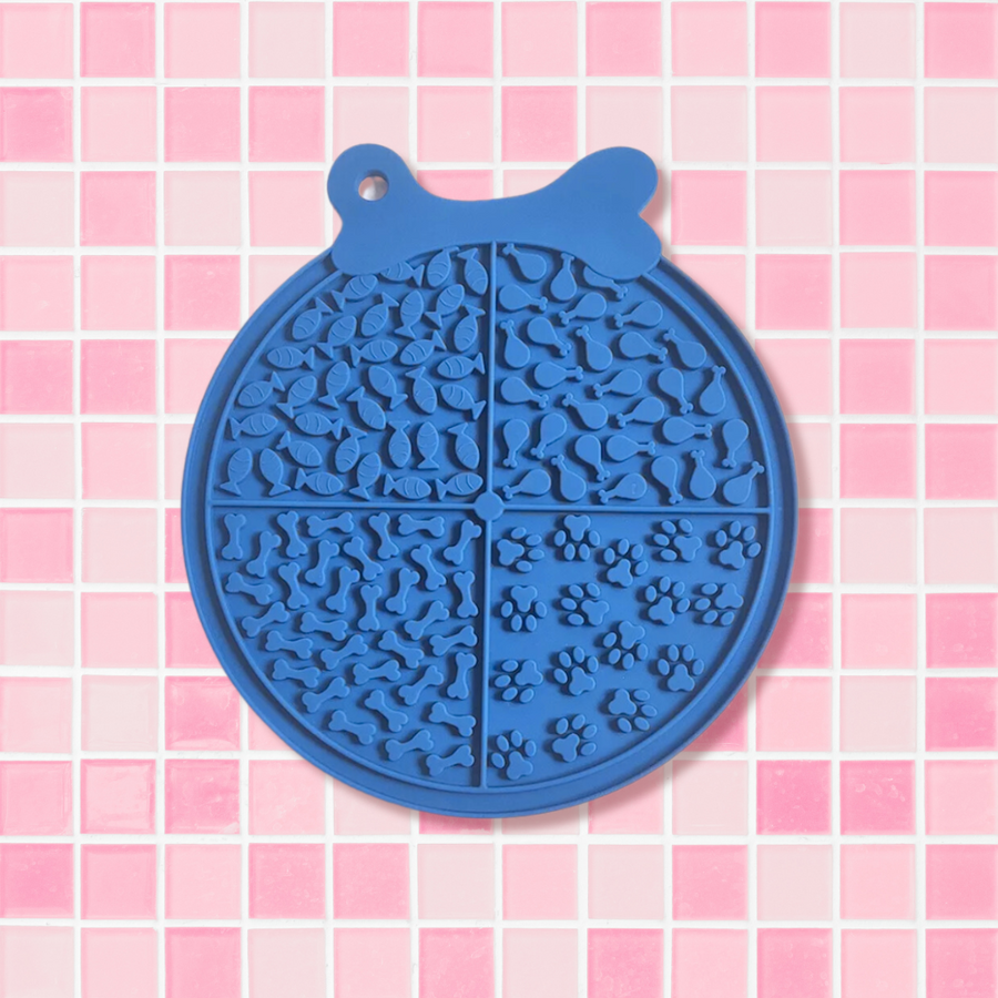 Tapis de léchage Paws Bleu