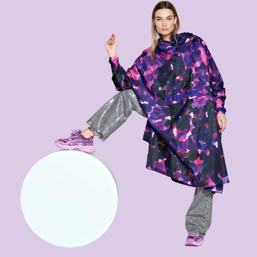 Poncho de Pluie City Lights pour Humain