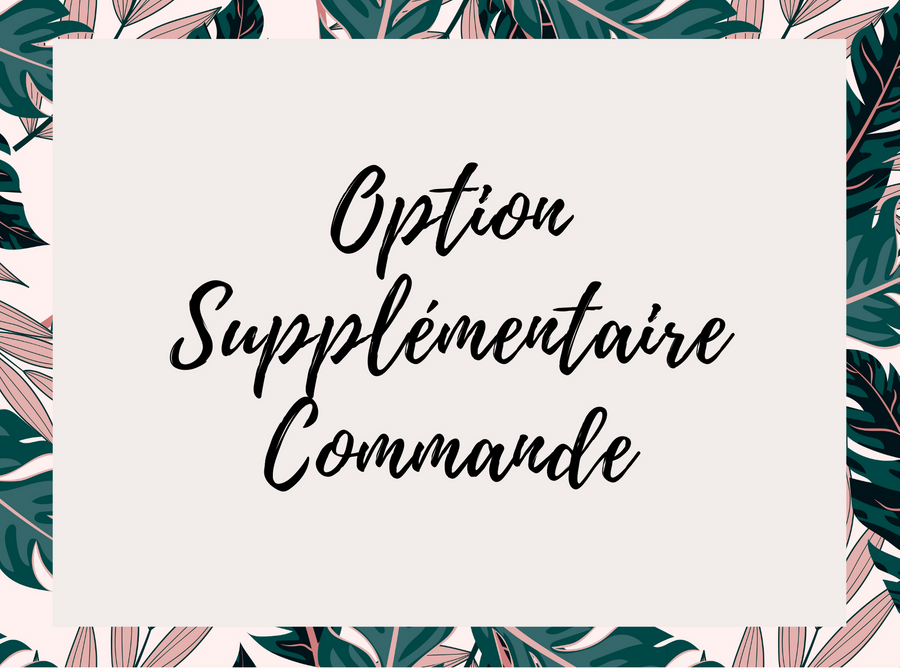 Option supplémentaire