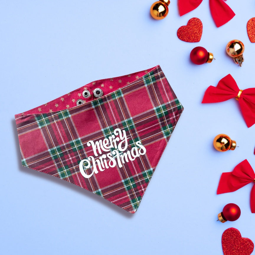 bandana pour chien noel