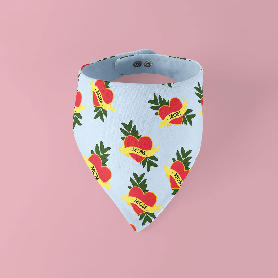 Bandana Blue Mom