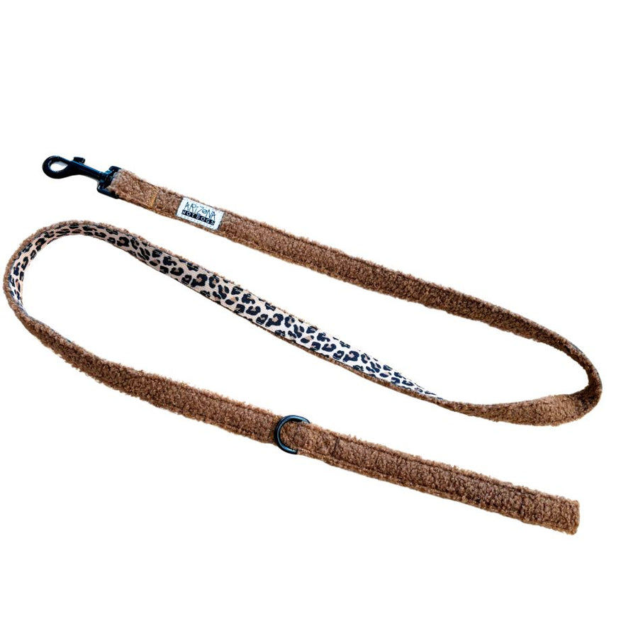 Laisse Nylon pour chien - Teddy Brun