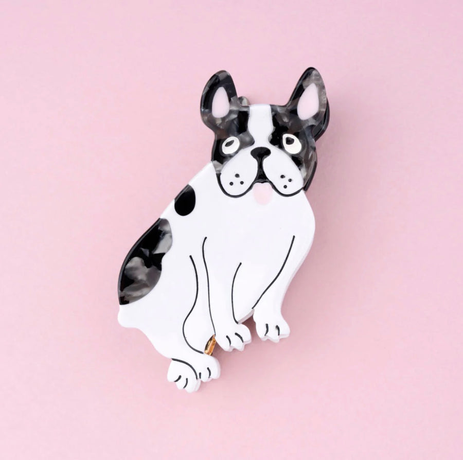 Pince à cheveux Bouledogue