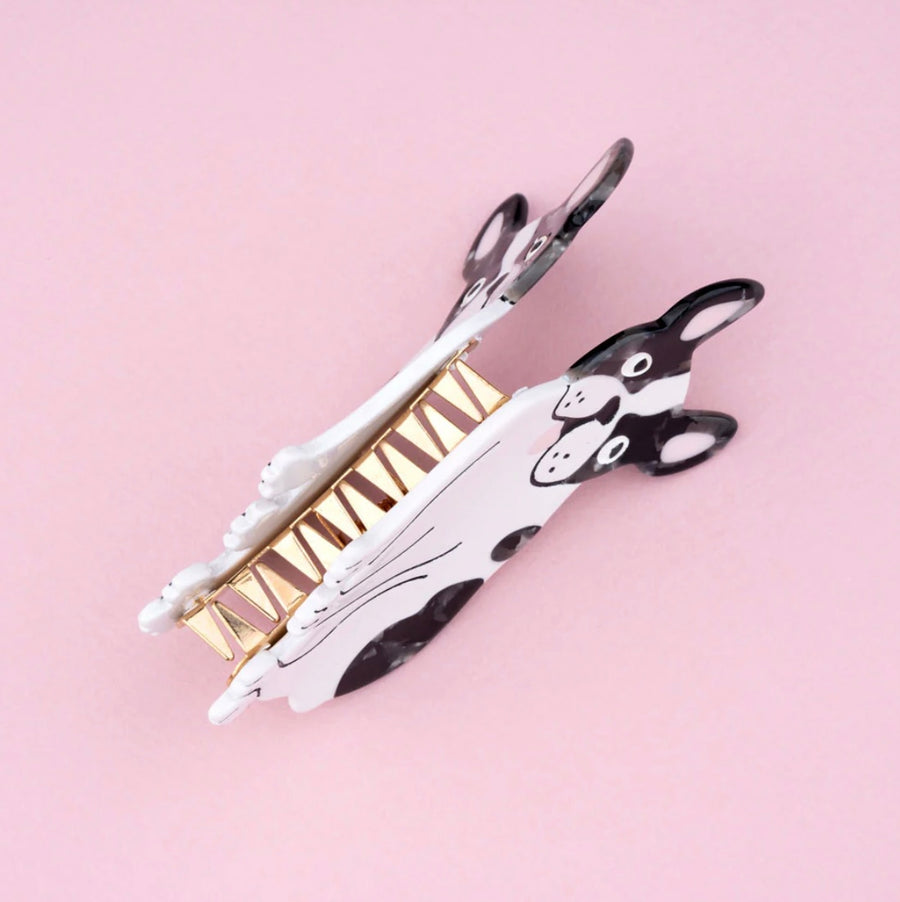 Pince à cheveux Bouledogue