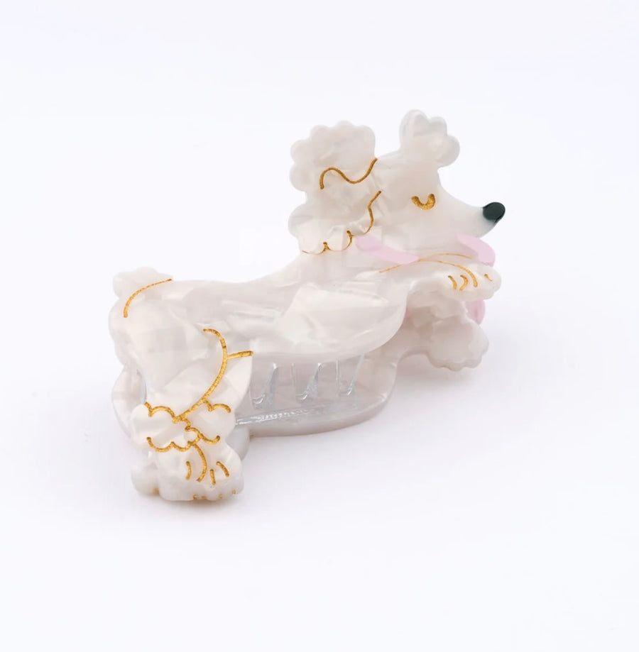 Pince à cheveux Caniche