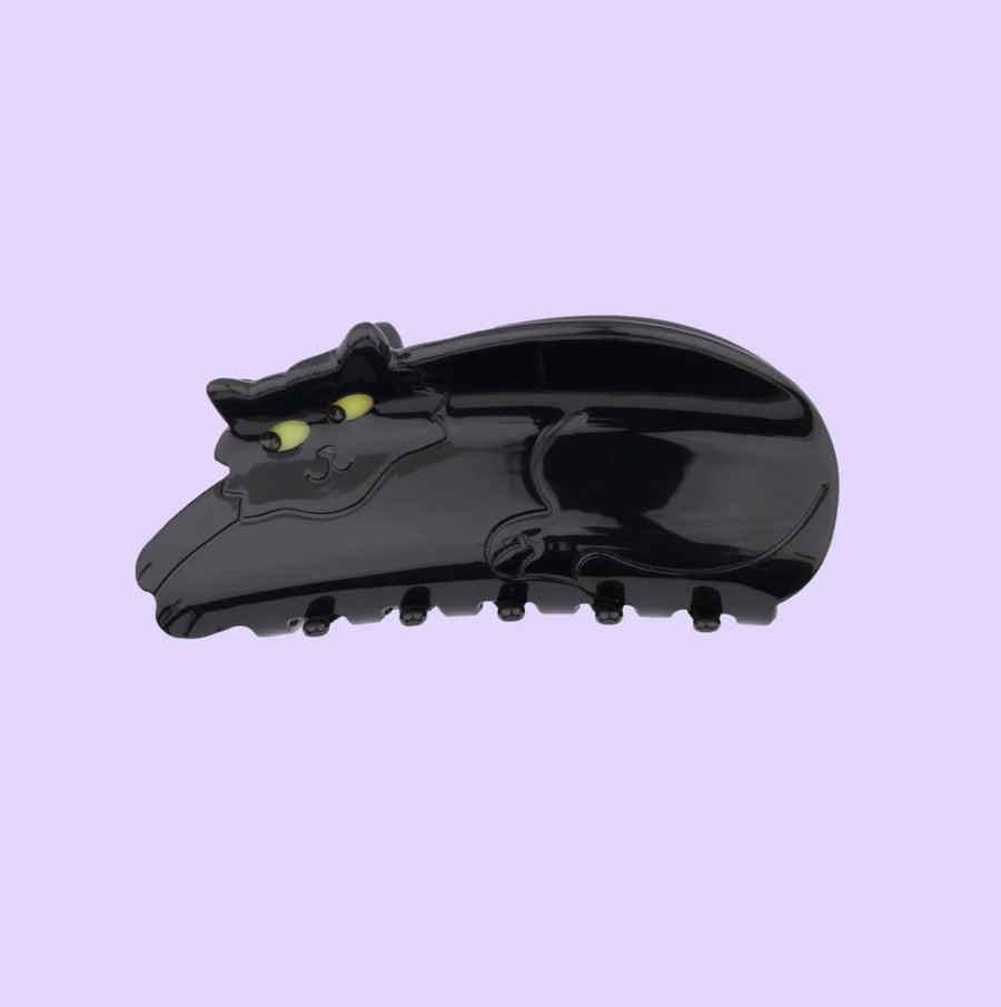 Pince à cheveux Chat Noir