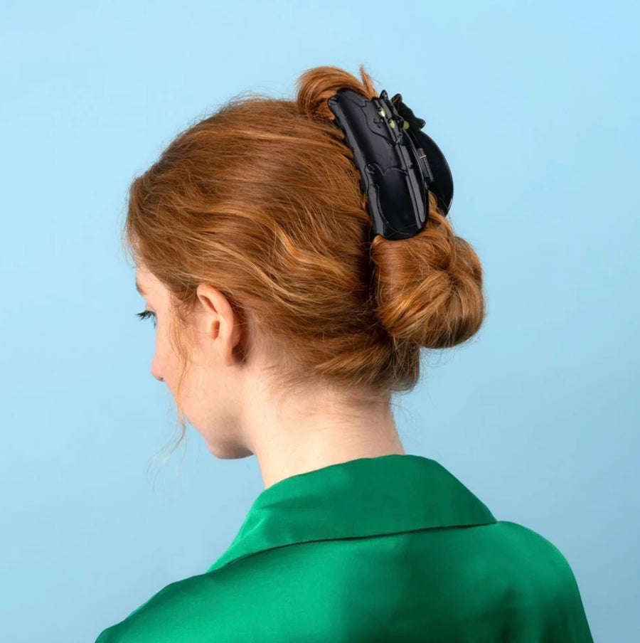 Pince à cheveux Chat Noir