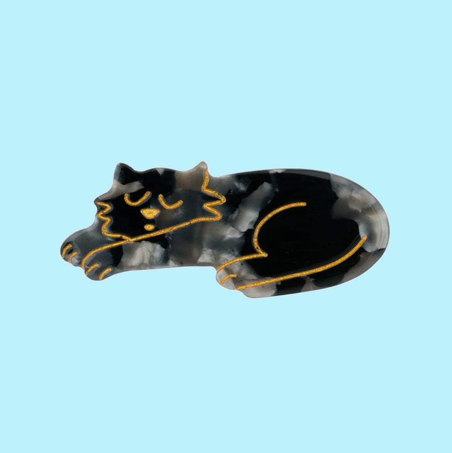 Barrette Chat Noir