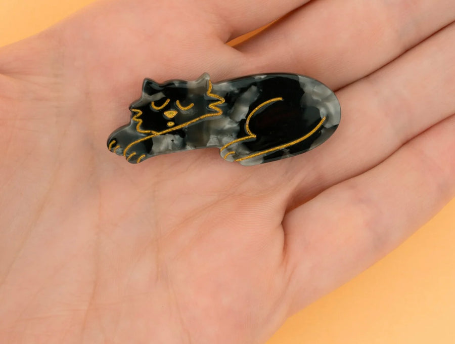Barrette Chat Noir