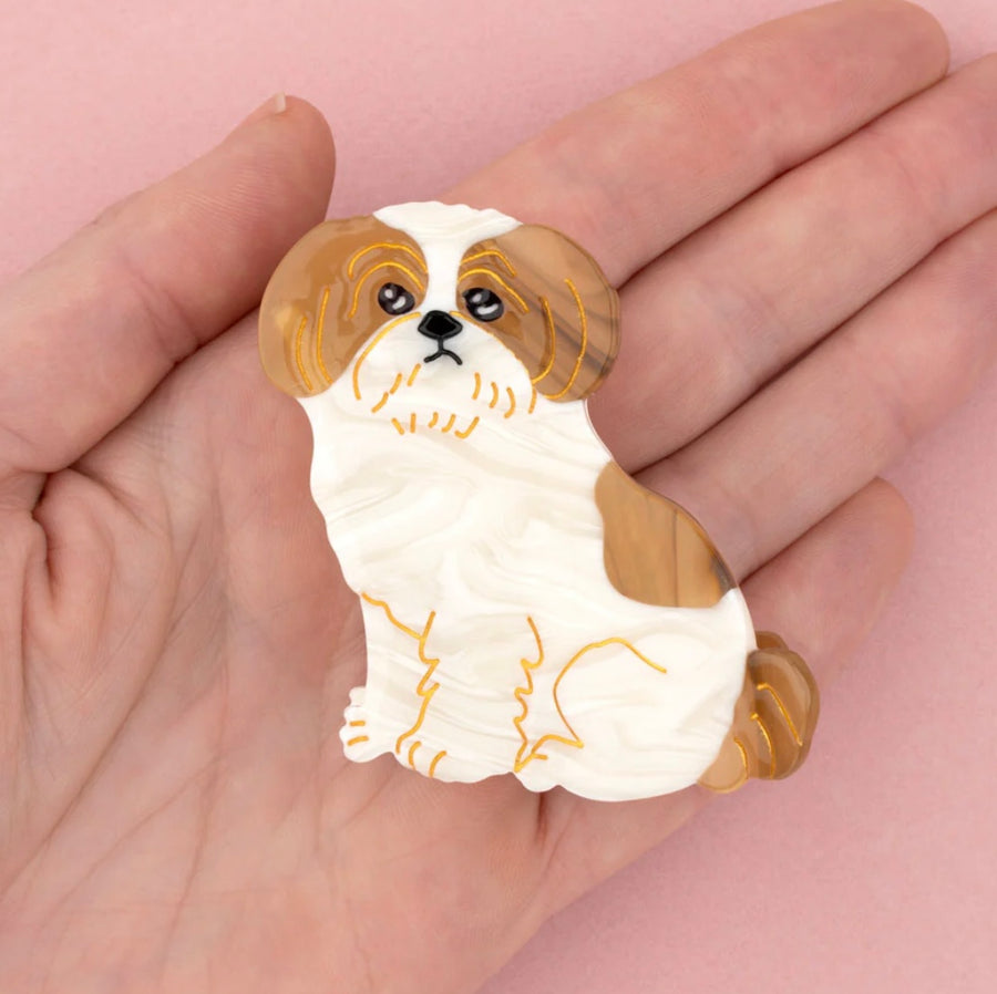 Pince à cheveux Shih Tzu