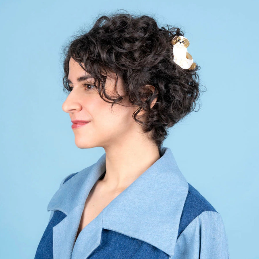 Pince à cheveux Shih Tzu