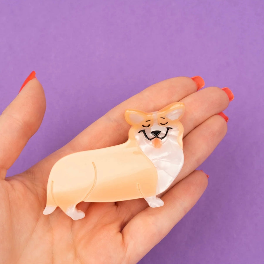 Pince à cheveux Corgi
