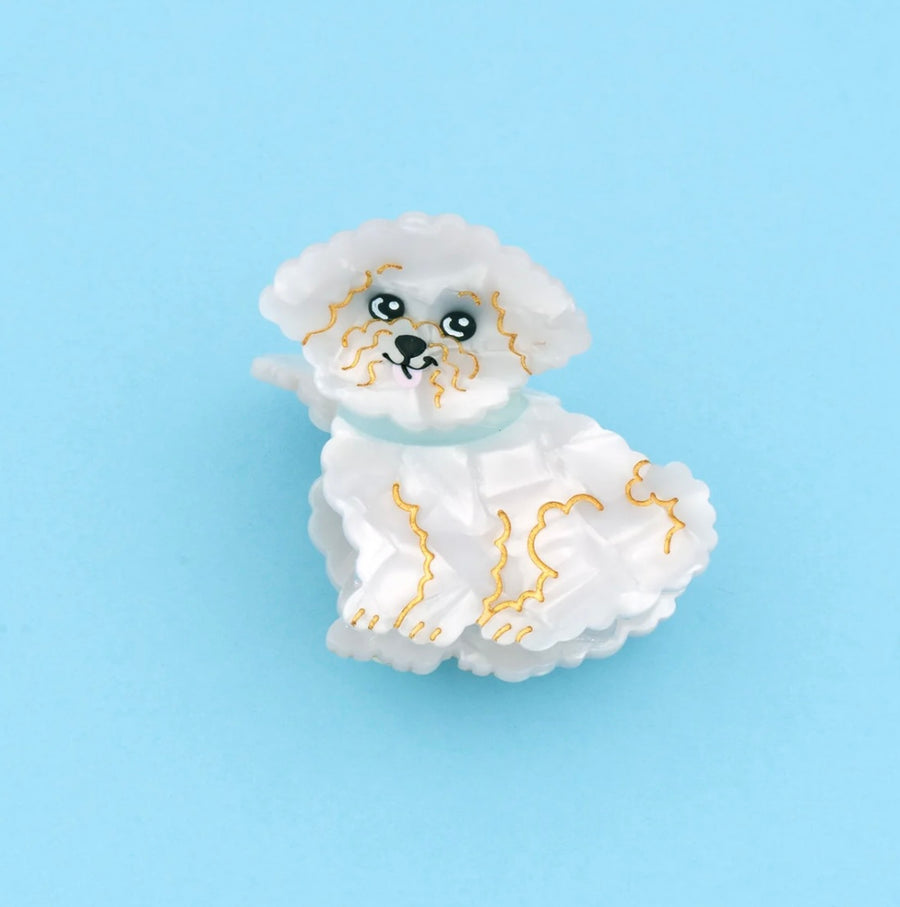 Pince à cheveux Bichon