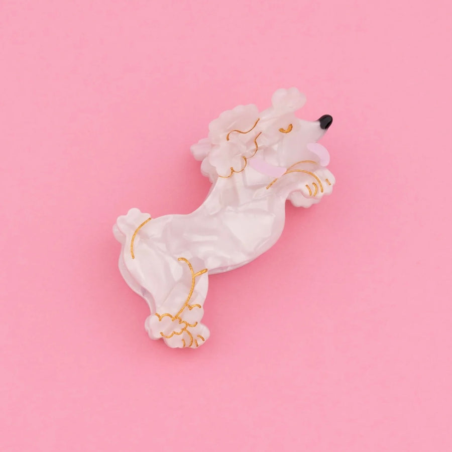 Pince à cheveux Caniche