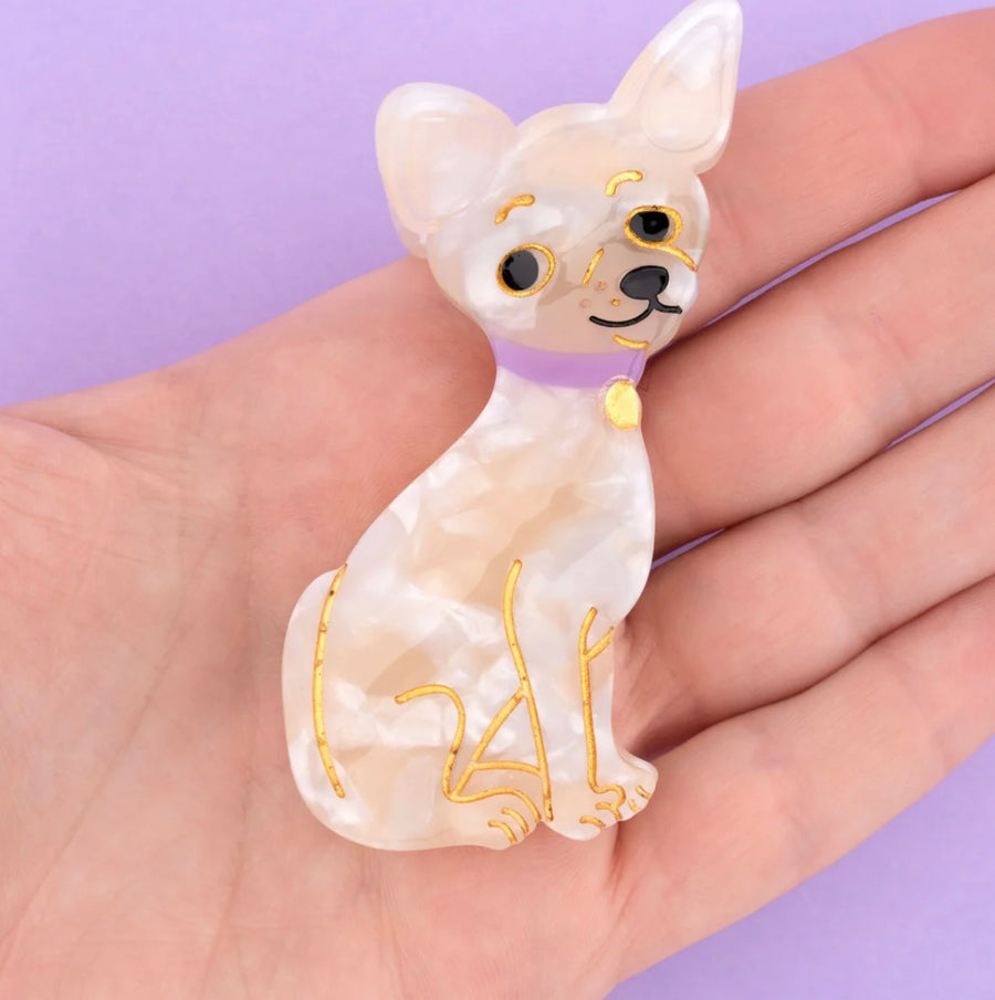 Pince à cheveux Chihuahua