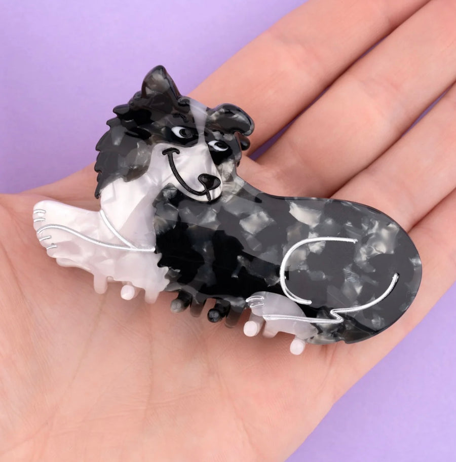 Pince à cheveux Border Collie