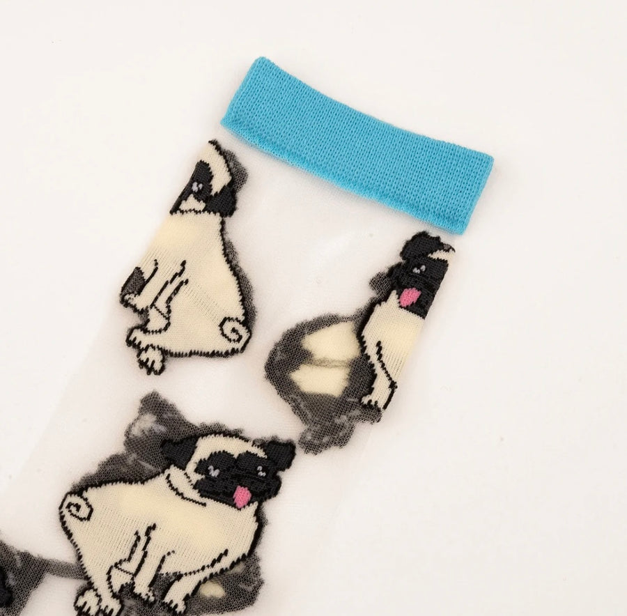 Chaussettes Transparentes Carlin