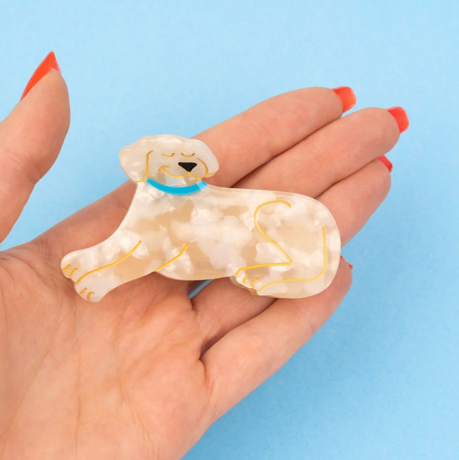 Pince à cheveux Golden Retriever