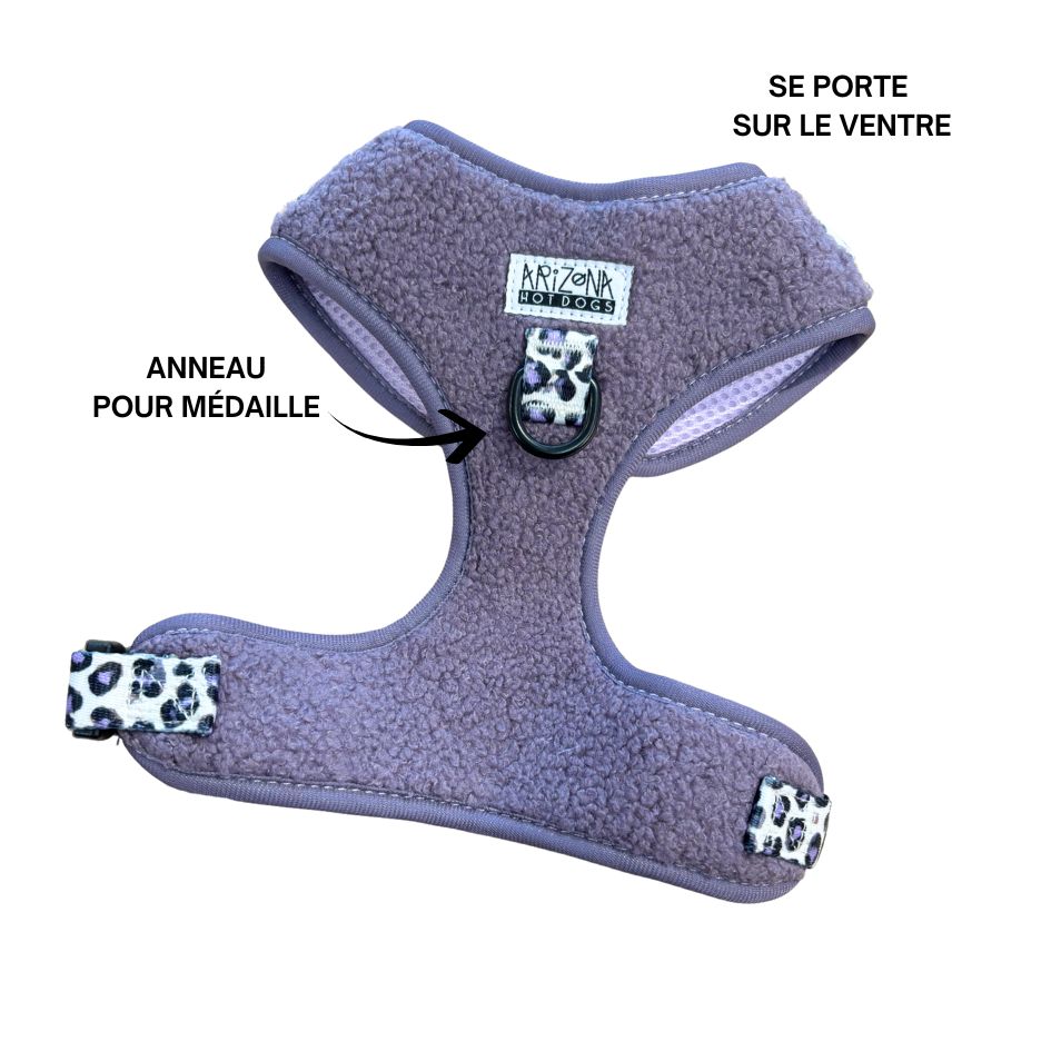 Harnais pour chien en H - Teddy Lila