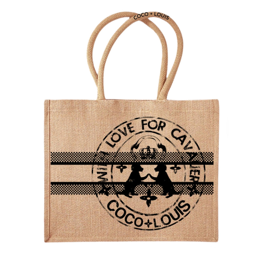 Shopper "J'adore" – Cavalier King Charles Blenheim