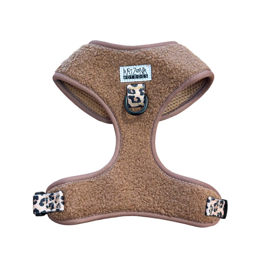 Harnais pour chien en H - Teddy Brun