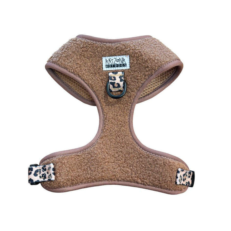 Harnais pour chien en H - Teddy Brun