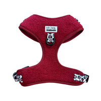Thumbnail for Harnais pour chien en H - Teddy Bordeaux