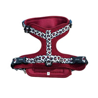 Thumbnail for Harnais pour chien anti-traction - Comfy Teddy Bordeaux