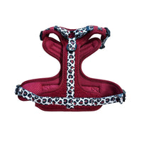 Thumbnail for Harnais pour chien anti-traction - Comfy Teddy Bordeaux