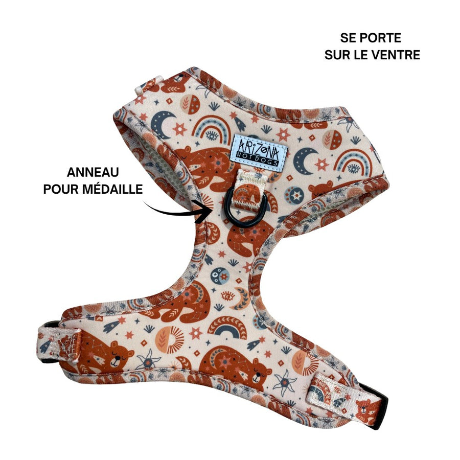 Harnais pour chien en H - Luna Bear