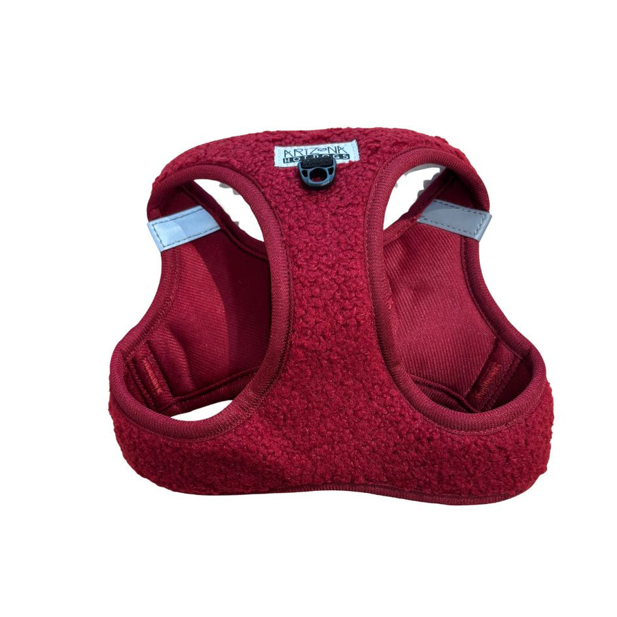 Harnais Step-In Teddy Bordeaux