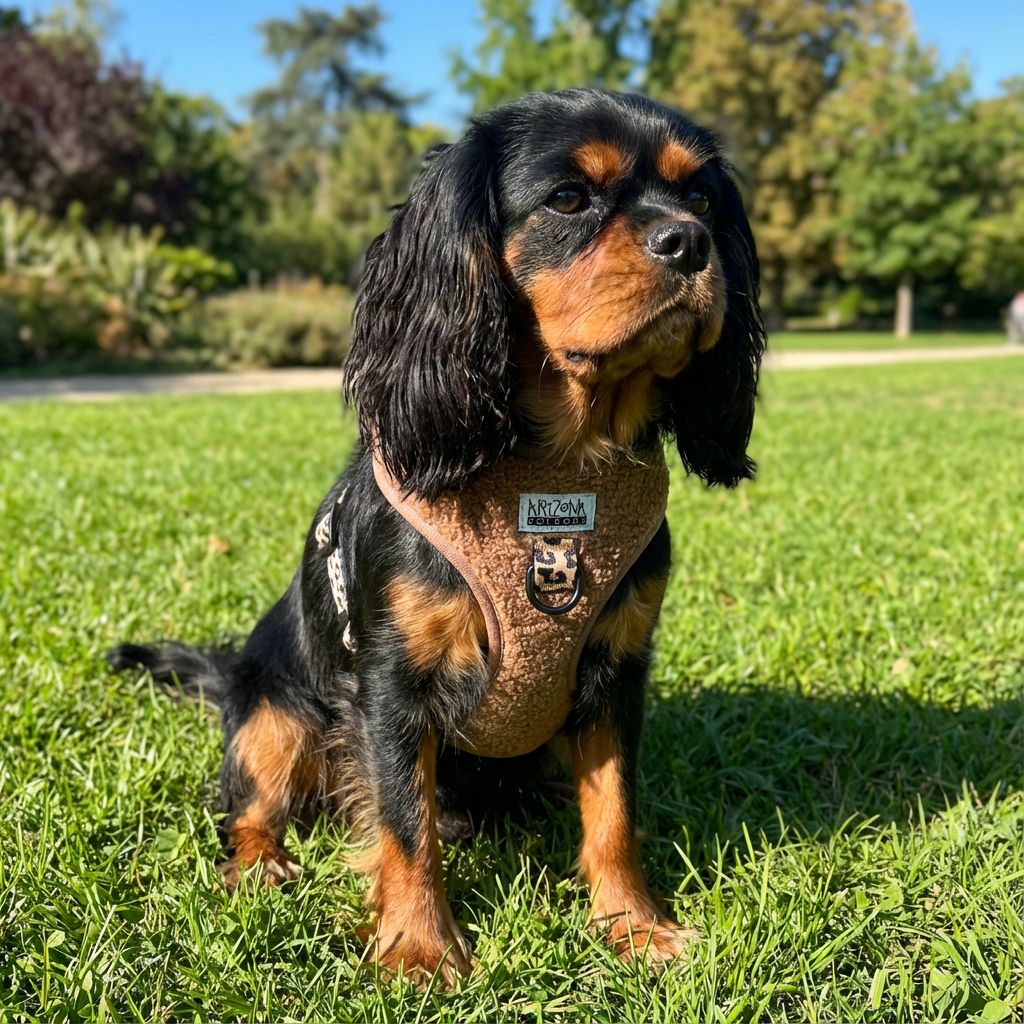 Harnais pour chien en H - Teddy Brun