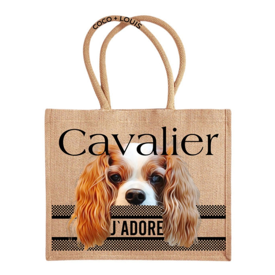 Shopper "J'adore" – Cavalier King Charles Blenheim