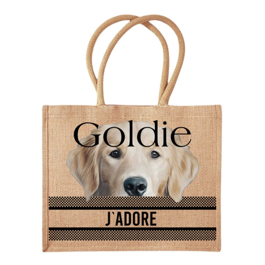 Shopper "J'adore" – Golden Retriever