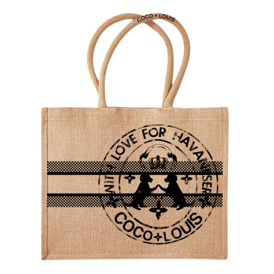 Shopper "J'adore" – Bichon Havanais