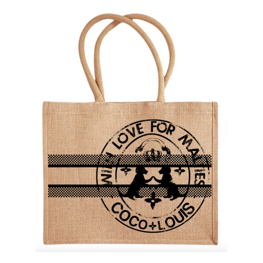 Shopper "J'adore" – Bichon Maltais