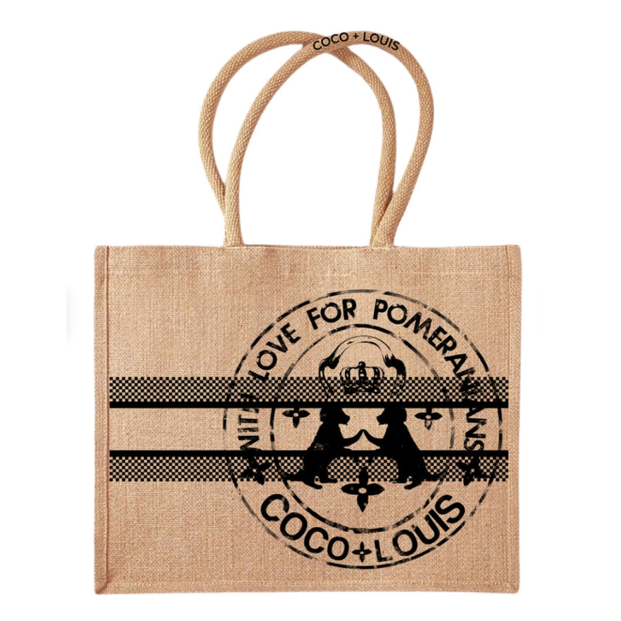 Shopper "J'adore" – Pomeranian