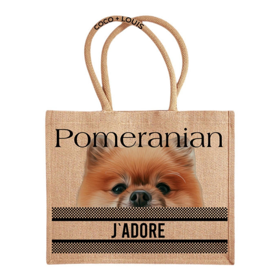Shopper "J'adore" – Pomeranian
